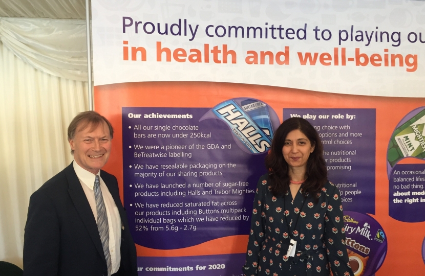 Cadbury owner holds mouth-watering parliamentary reception